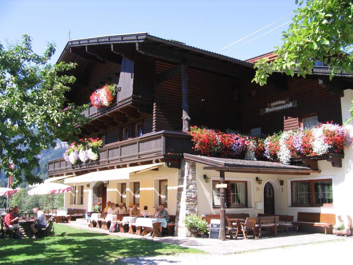 Pension Waidmannsruh Oberau Exterior photo